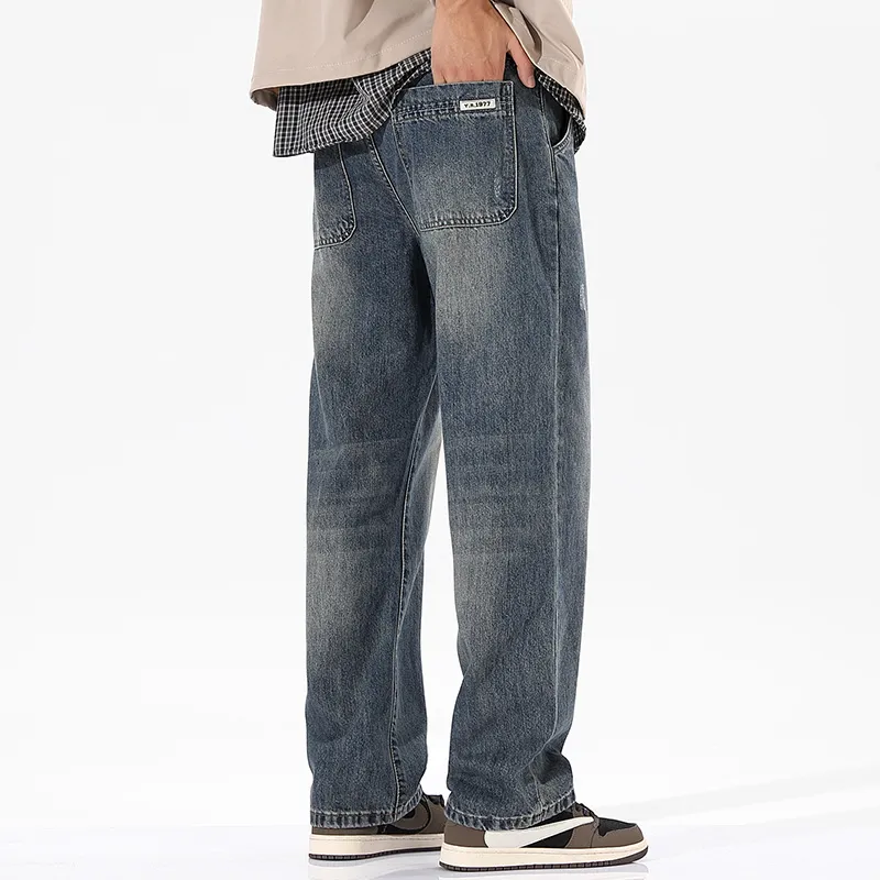 WOOD SOON Jeans Men's Denim Blue-7