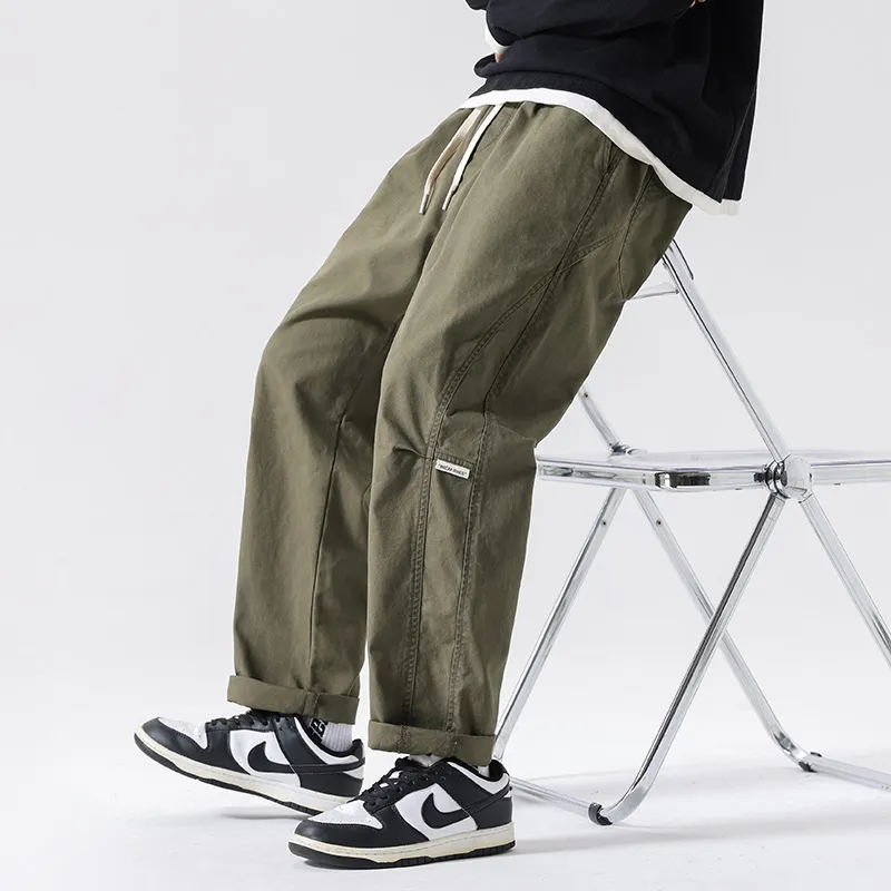 WOOD SOON Casual Pants Unisex-3