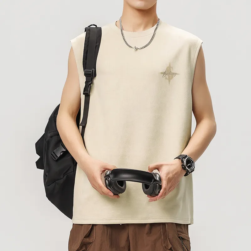 WOOD SOON Tank Tops Men-9