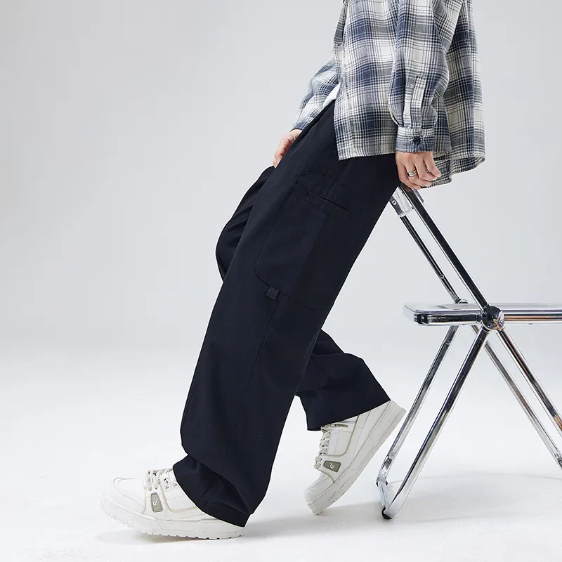 WOOD SOON Casual Pants Unisex-4