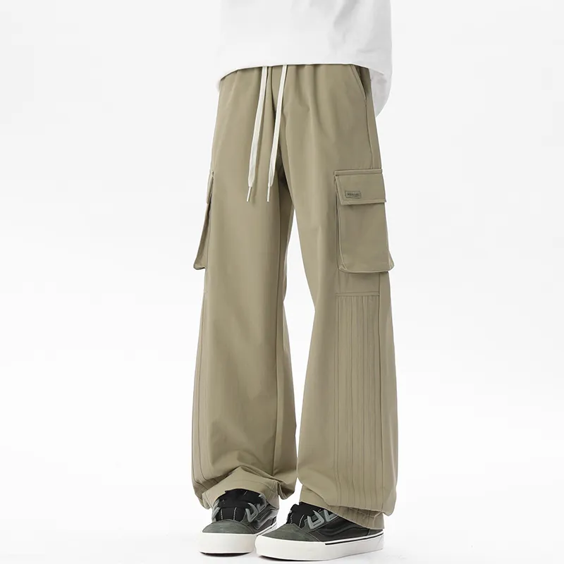 WOOD SOON Casual Pants Unisex-1