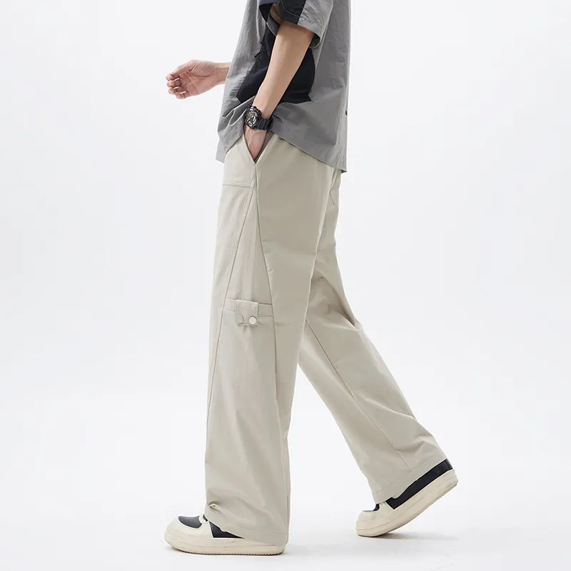WOOD SOON Casual Pants Unisex-10