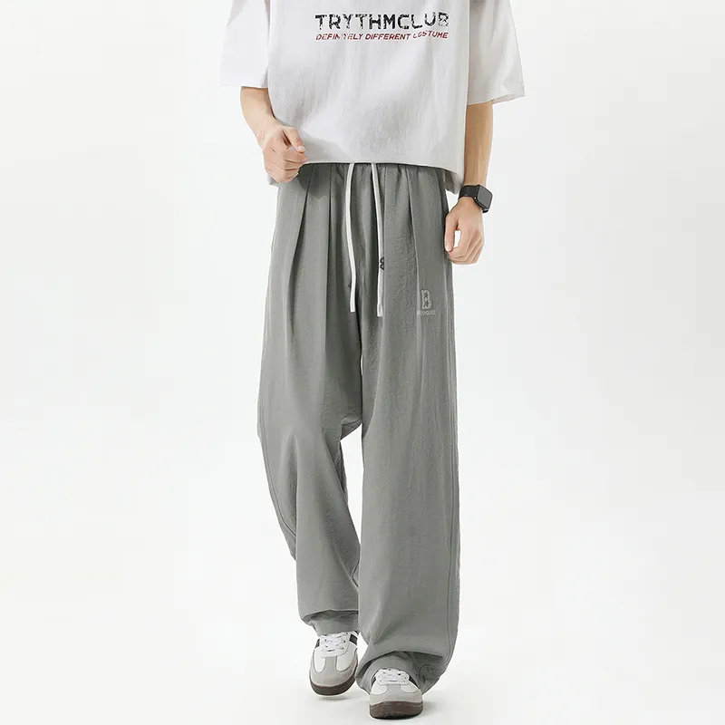 WOOD SOON Casual Pants Unisex-11