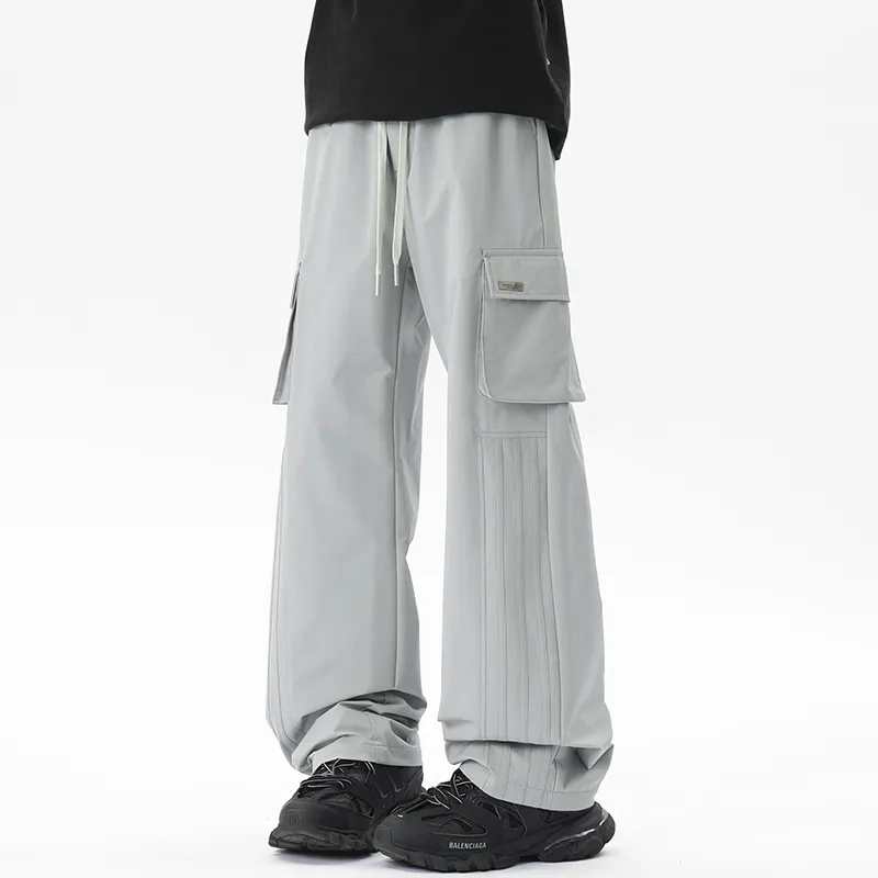WOOD SOON Casual Pants Unisex-8