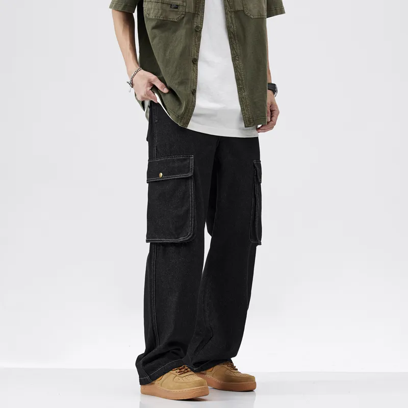 WOOD SOON Straight Leg Jeans Men's-5