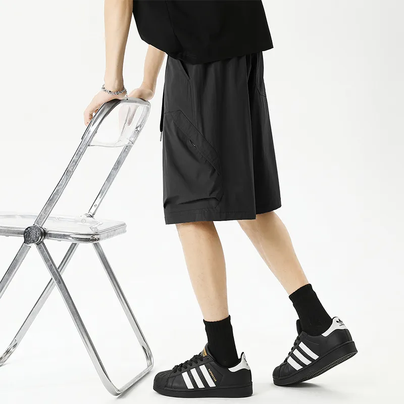 WOOD SOON Outdoor Casual Trendy Brand Japanese Style Sports Knee Length Pants Unisex-13