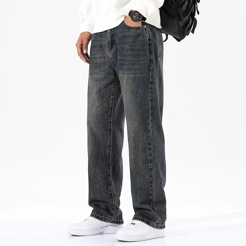 WOOD SOON Jeans Men's Nostalgic Blue-14