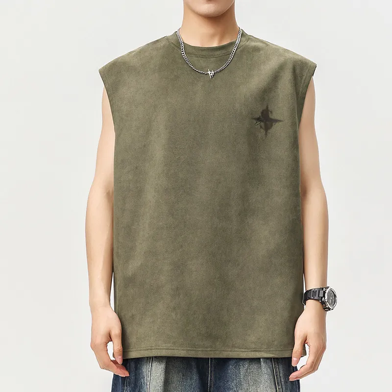 WOOD SOON Tank Tops Men-15