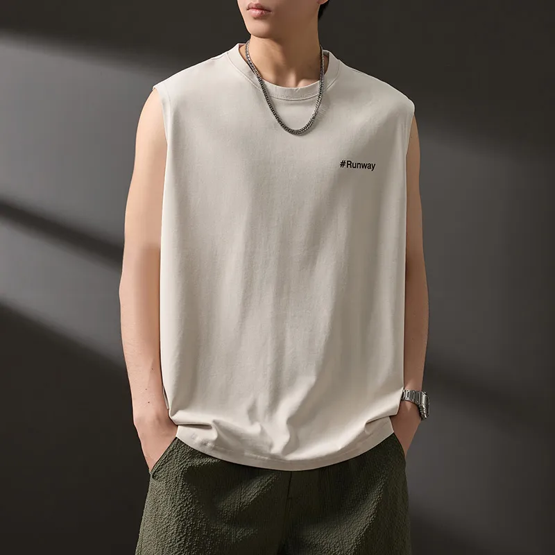 WOOD SOON Tank Tops Men-11