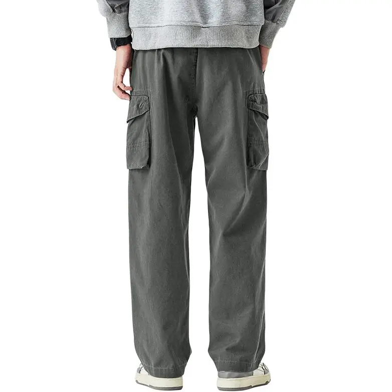 WOOD SOON Casual Pants Unisex-5