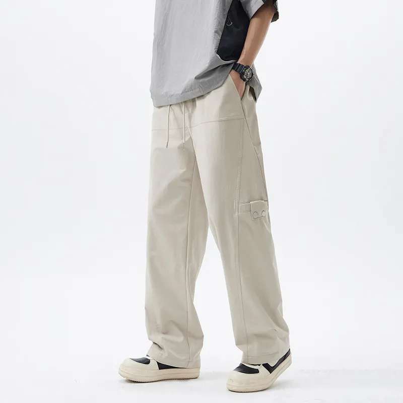WOOD SOON Casual Pants Unisex-12