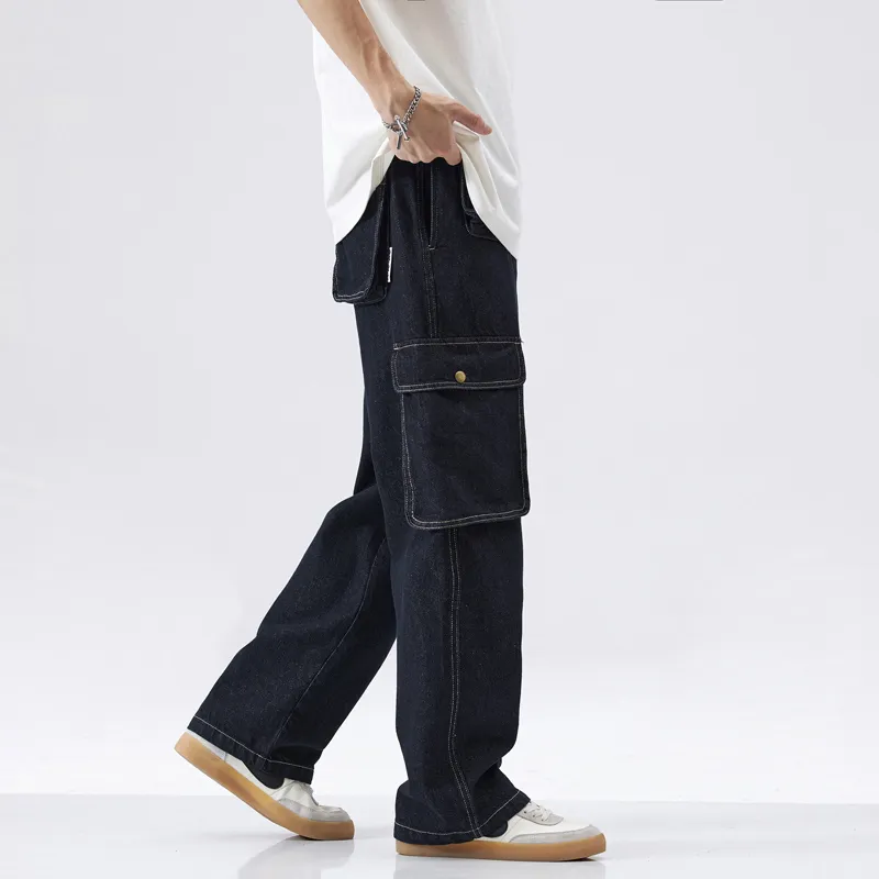 WOOD SOON Straight Leg Jeans Men's-20