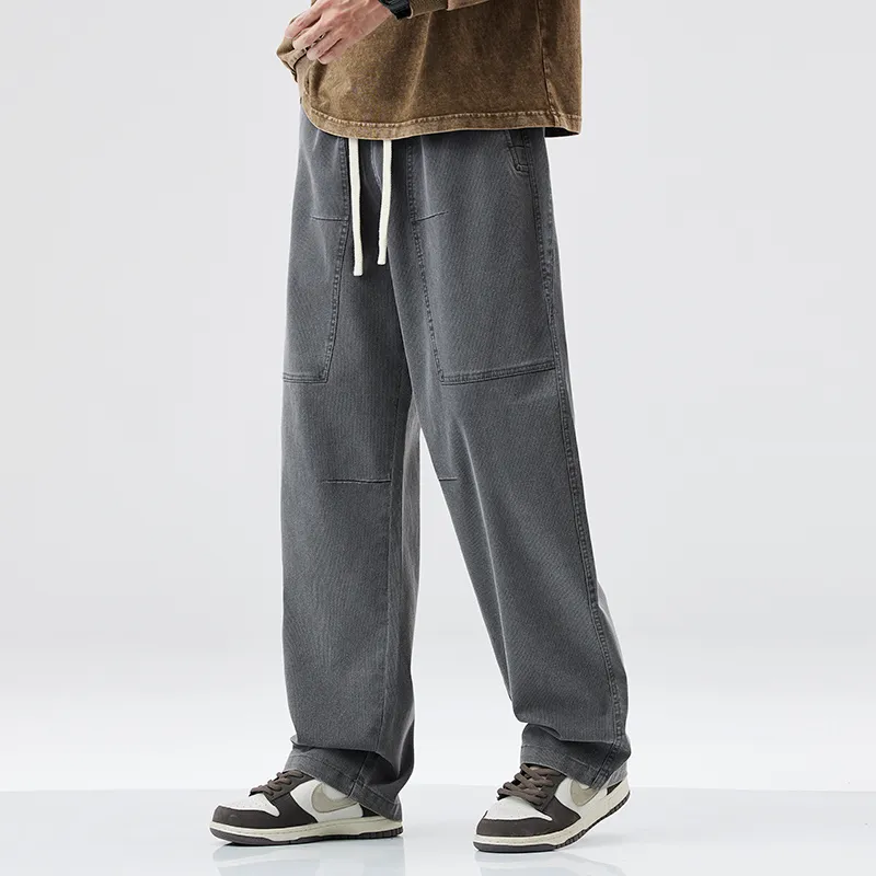 WOOD SOON Casual Pants Men-17
