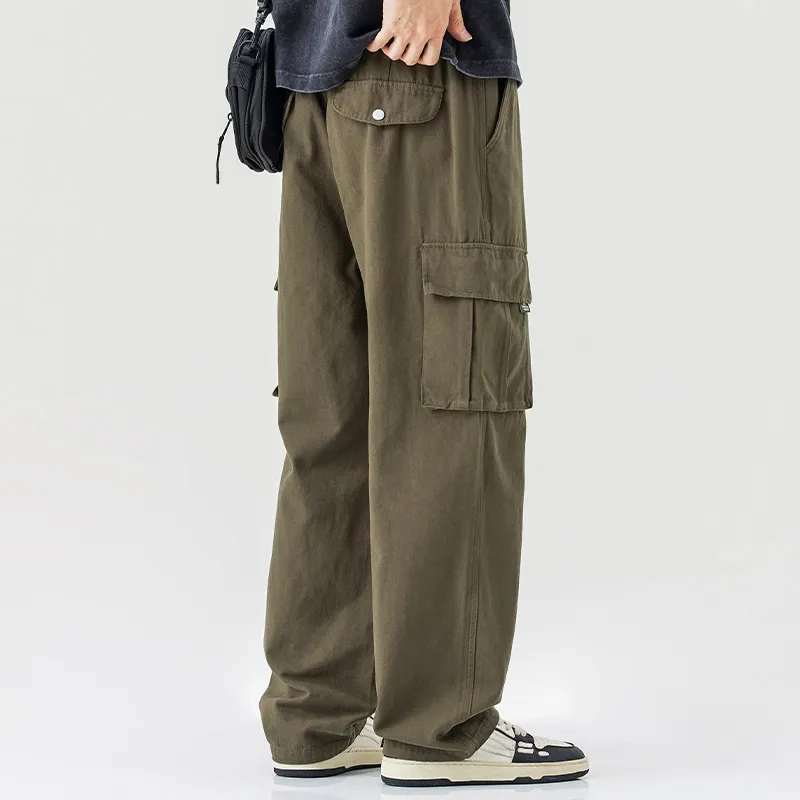 WOOD SOON Casual Pants Men-11