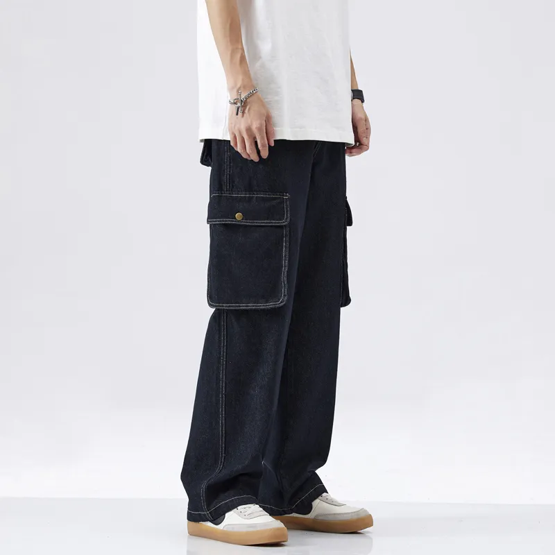 WOOD SOON Straight Leg Jeans Men's-19
