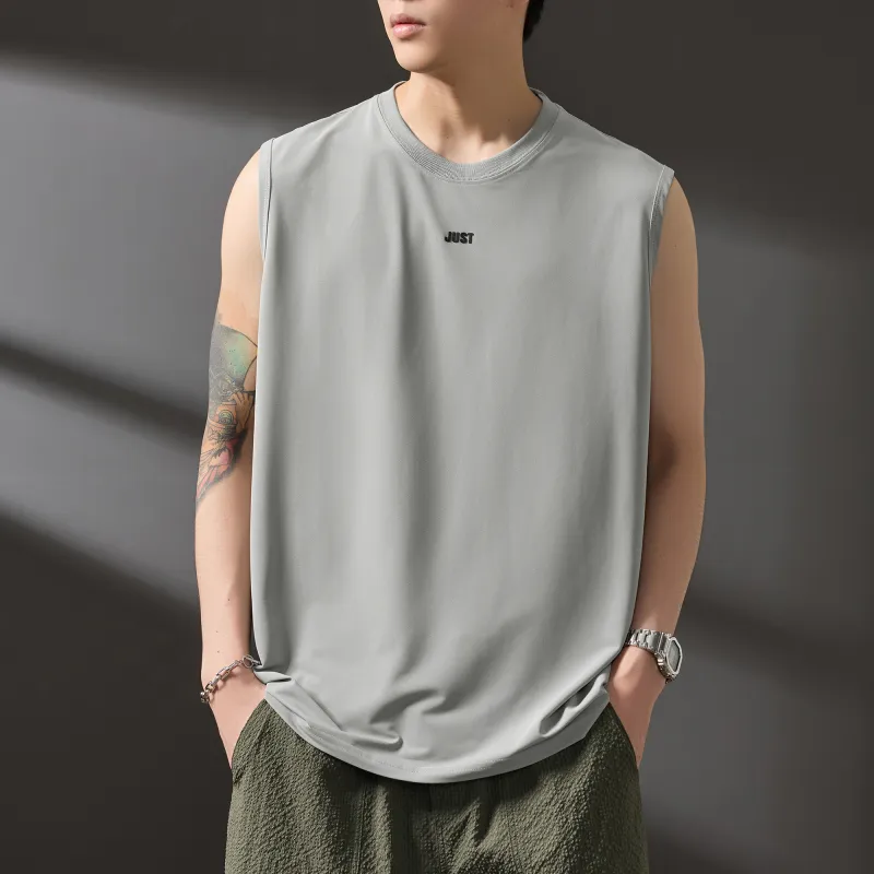 WOOD SOON Tank Tops Men-8