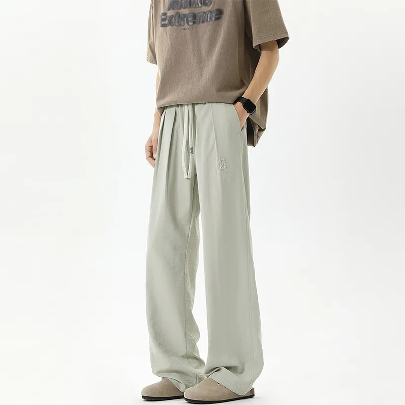 WOOD SOON Casual Pants Unisex-3