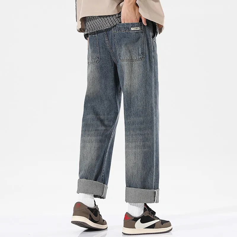 WOOD SOON Jeans Men's Denim Blue-4