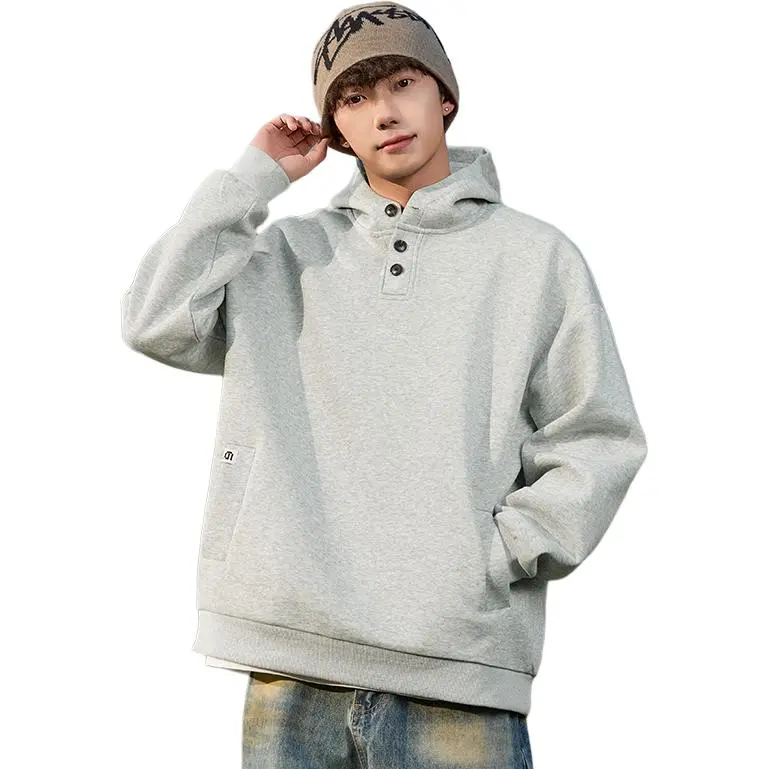 WOOD SOON Vintage Loose Fit Trendy Versatile Pullover Top Unisex-6