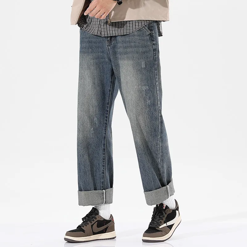 WOOD SOON Jeans Men's Denim Blue-14