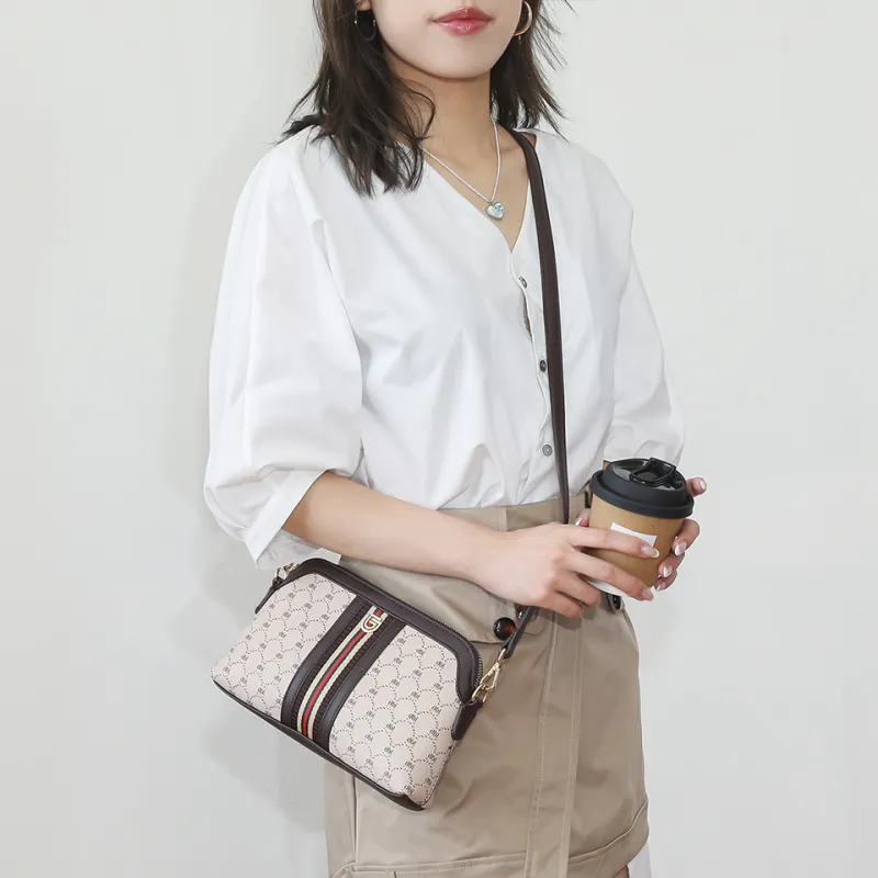 Dubaolu Polyvinyl Chloride Synthetic Leather Shoulder Bag, Crossbody Bag Women's-20