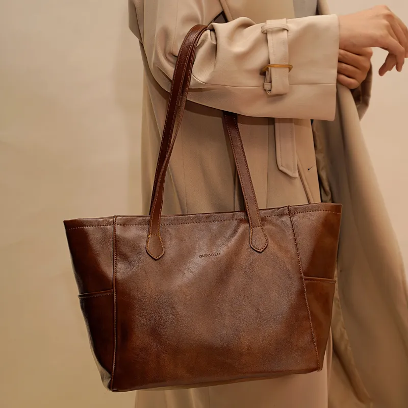 Dubaolu Synthetic Leather One Shoulder Handbags Regular Women's Black/Coffee/Brown-18