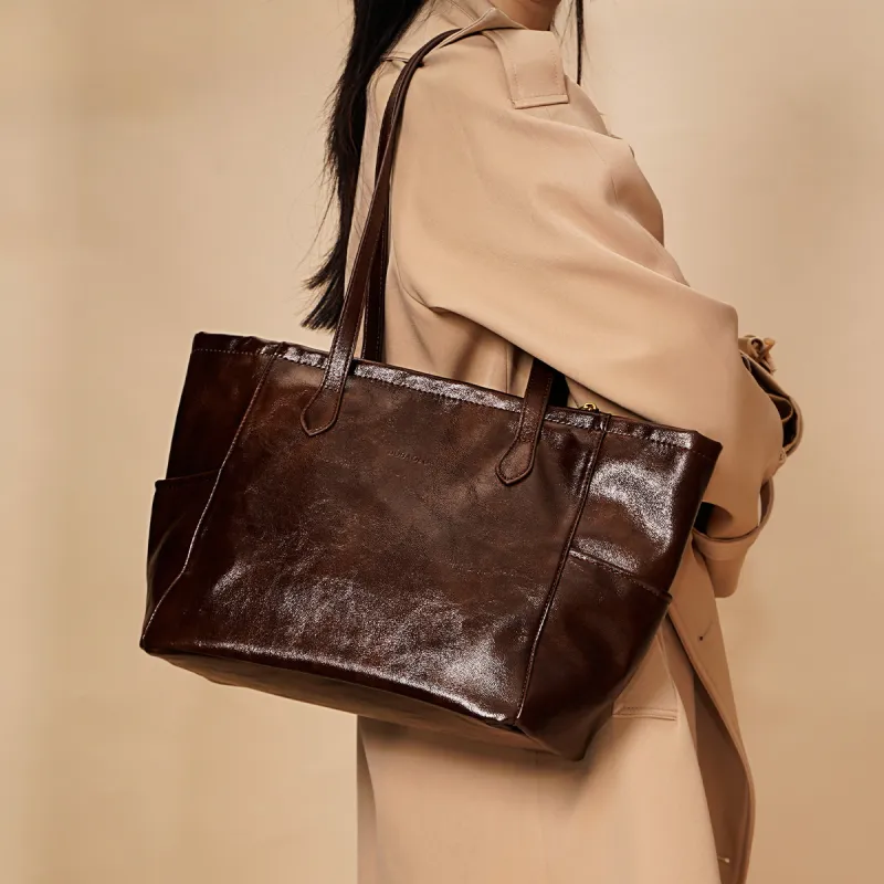 Dubaolu Synthetic Leather One Shoulder Handbags Regular Women's Black/Coffee/Brown-12