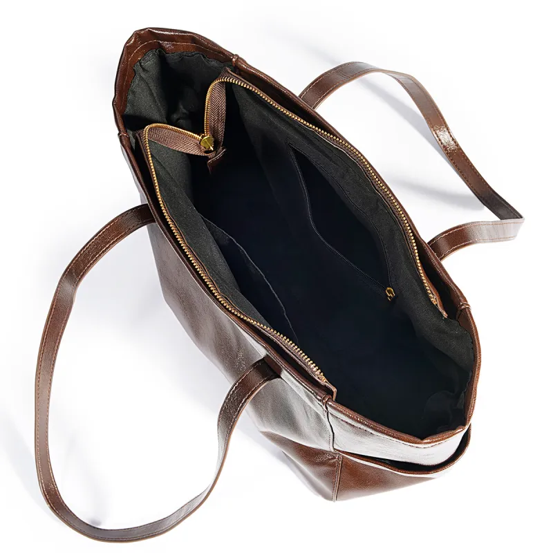 Dubaolu Synthetic Leather One Shoulder Handbags Regular Women's Black/Coffee/Brown-10