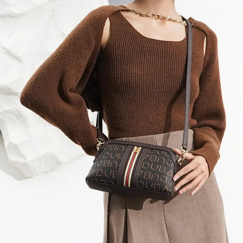 Dubaolu Polyvinyl Chloride Synthetic Leather Shoulder Bag, Crossbody Bag Women's-7