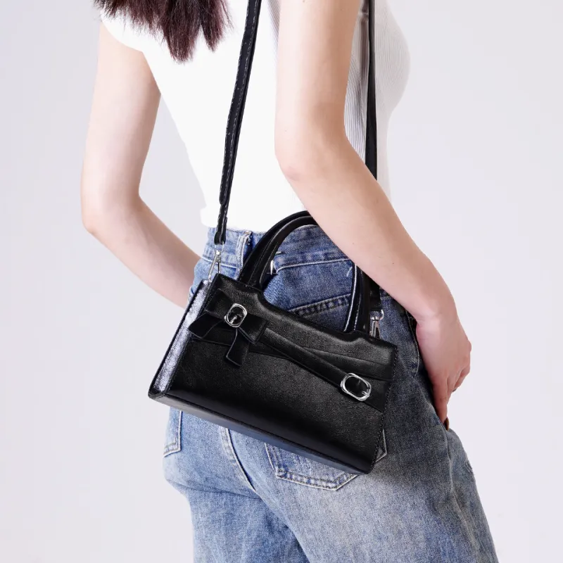 Dubaolu Synthetic Leather One Shoulder Handbags Medium Size Women's Multicolor-4
