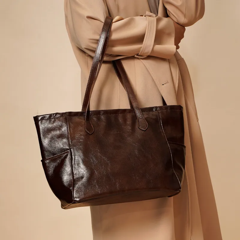 Dubaolu Synthetic Leather One Shoulder Handbags Regular Women's Black/Coffee/Brown-13