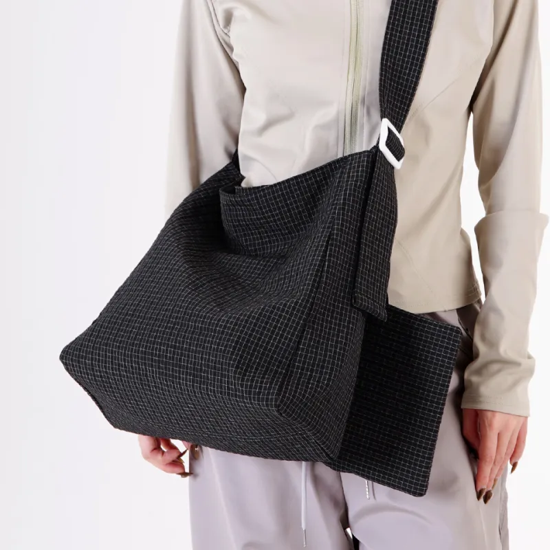 Dubaolu Fabric Shoulder Bag Women's Coffee/Black-19