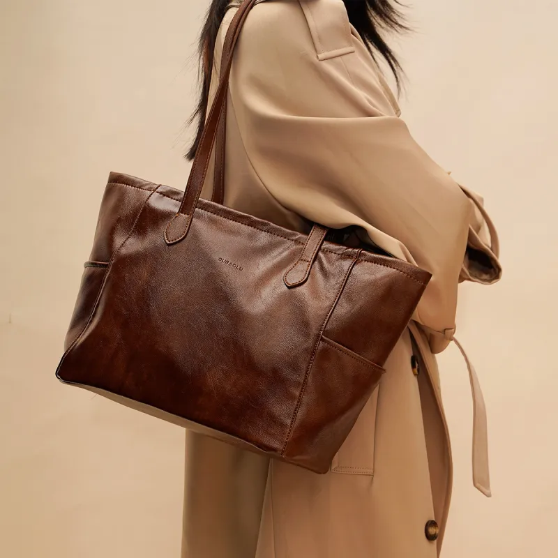 Dubaolu Synthetic Leather One Shoulder Handbags Regular Women's Black/Coffee/Brown-20
