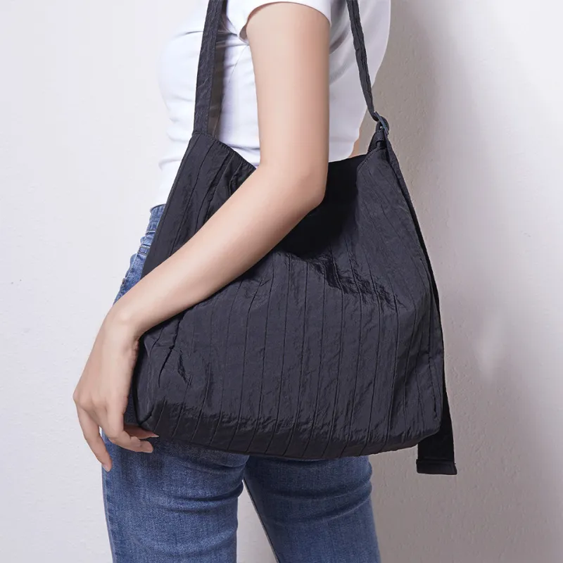 Dubaolu Fabric Shoulder Bag Women's Coffee/Black-12