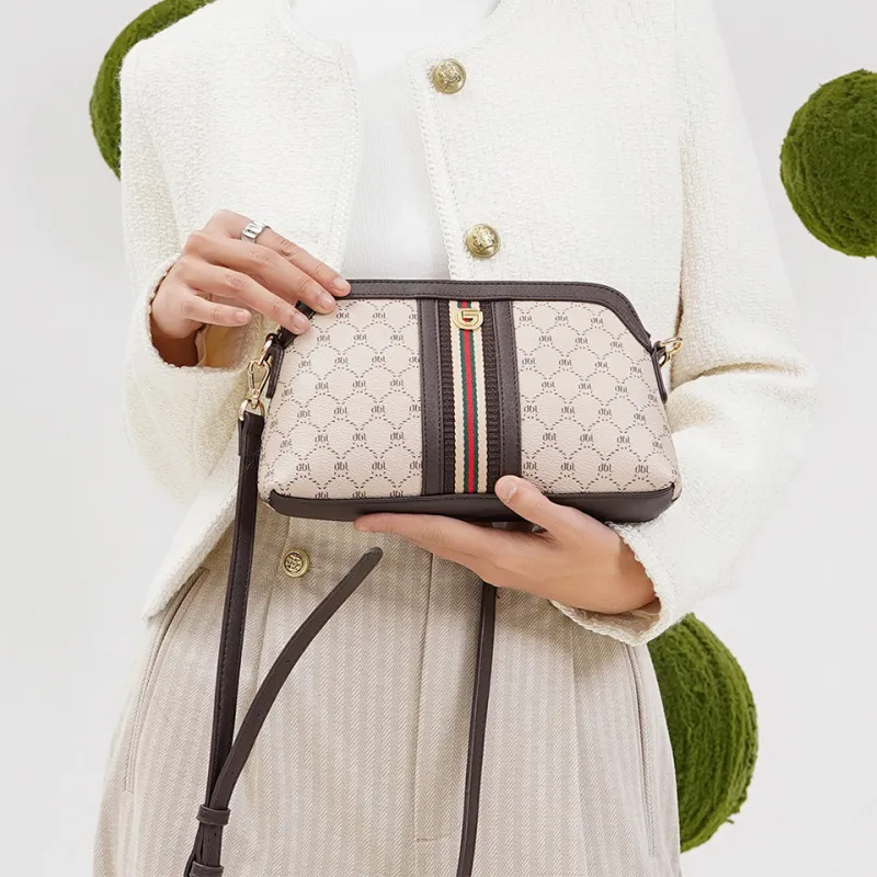 Dubaolu Polyvinyl Chloride Synthetic Leather Shoulder Bag, Crossbody Bag Women's-19