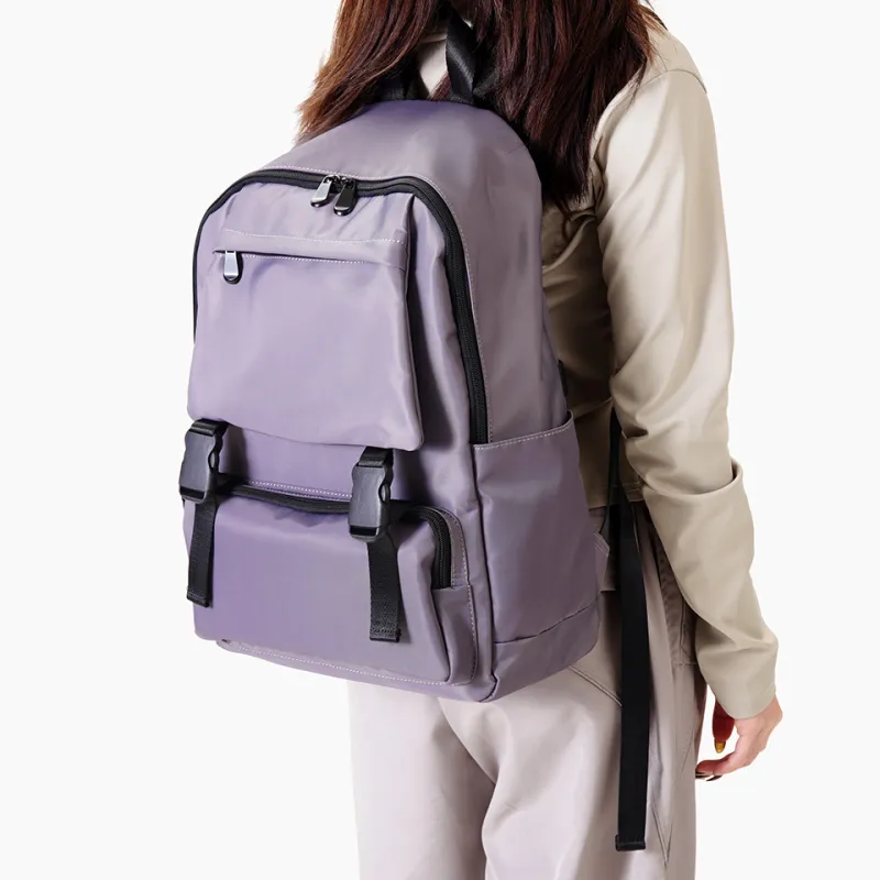 Dubaolu Fabric Backpack Unisex Multicolor-19