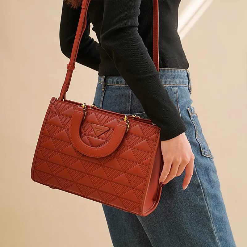 Dubaolu Polyurethane Synthetic Leather DaiFeng Handbags Women's Multicolor-5