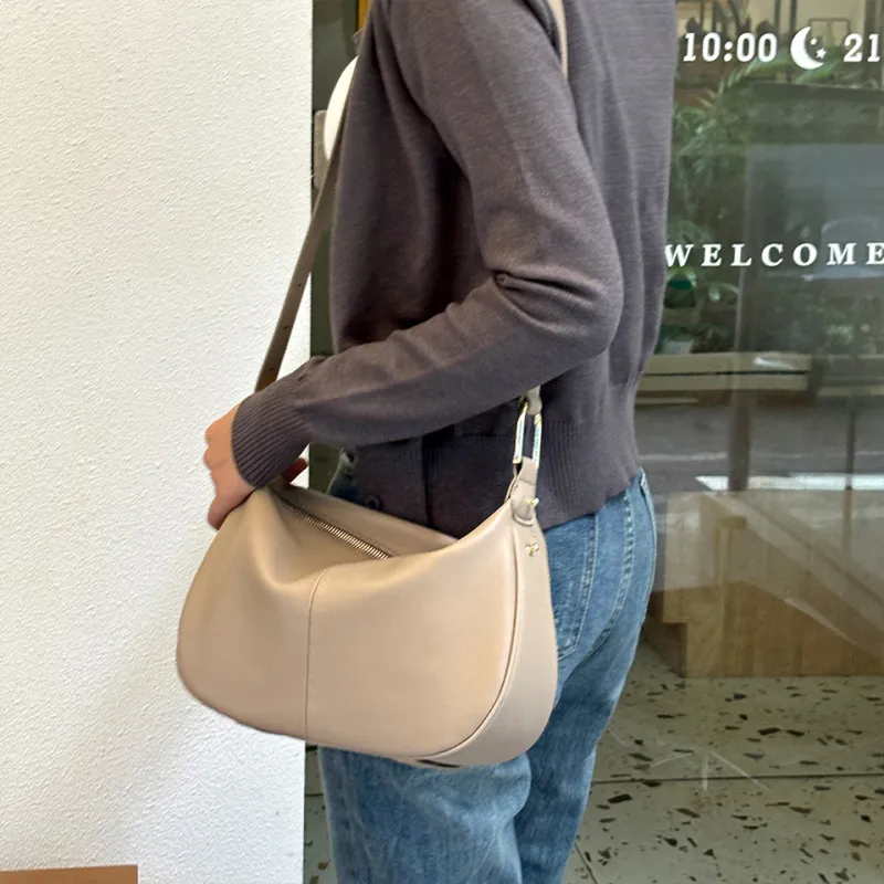 Dubaolu Synthetic Leather Crossbody Bag, Shoulder Bag Women's Caramel Brown/Classic Black/Ecru & Brown/Oat Apricot-24