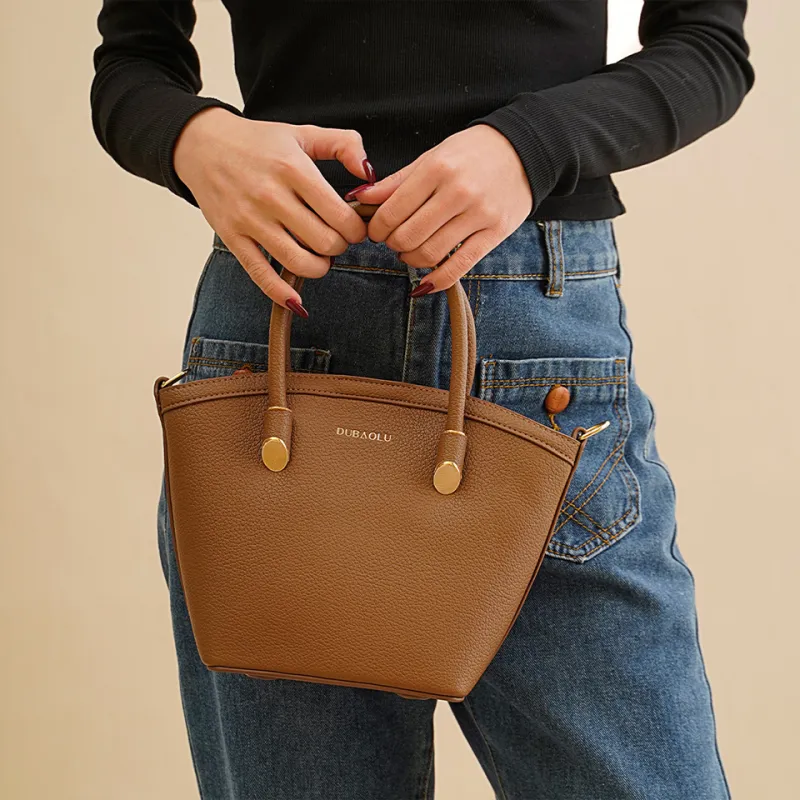 Dubaolu Polyurethane Synthetic Leather Shoulder Bag Crossbody Bag Handbag Women's Multicolor-5