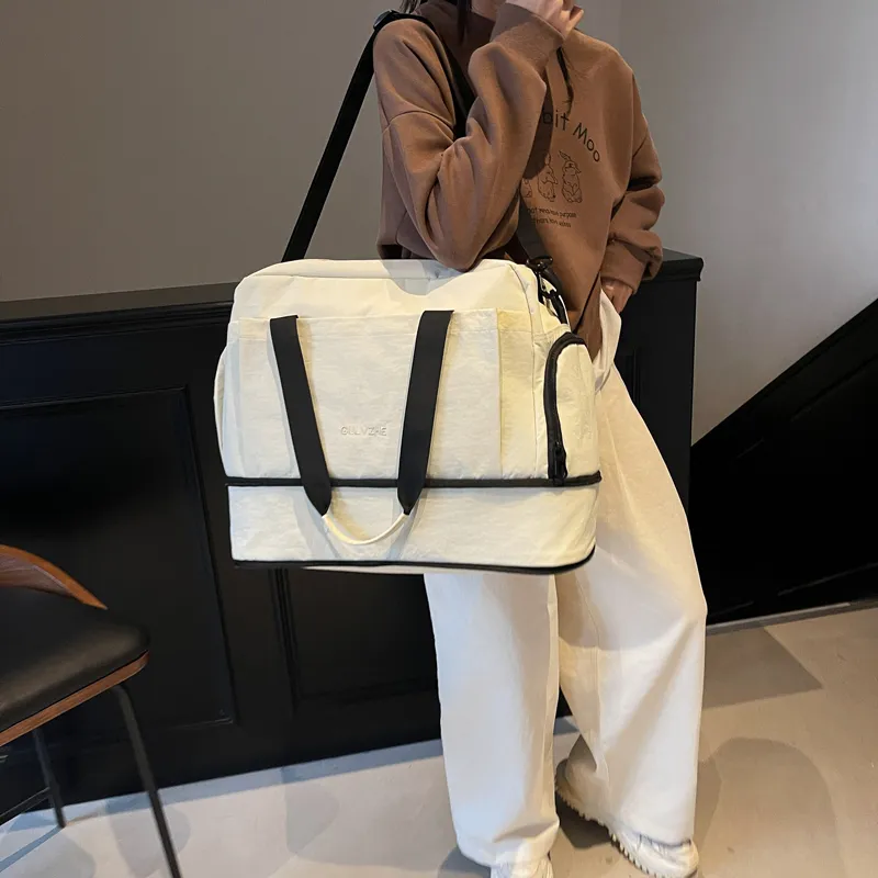 Wenpercy Fabric Travel Bag Unisex Multicolor-5