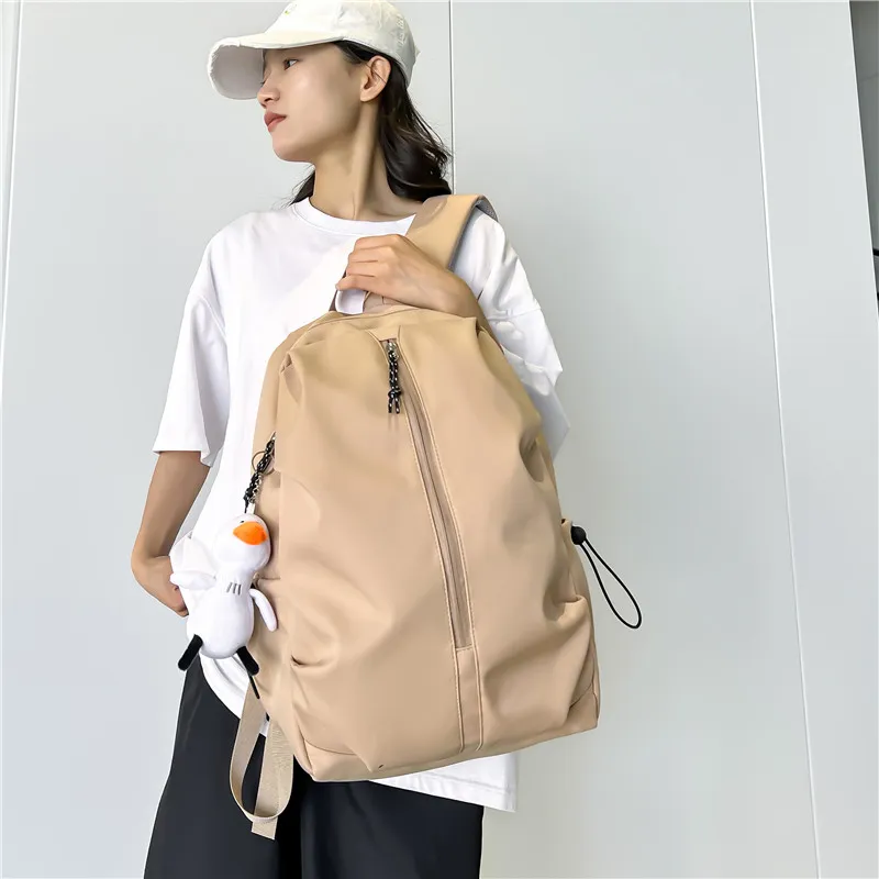 Wenpercy Composite Cloth Backpack Unisex Multicolor-1