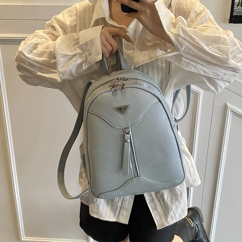 Wenpercy PU Backpack Women's Multicolor-17