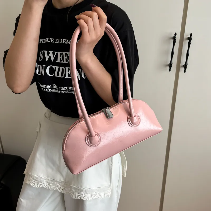 Wenpercy PU Underarm Shoulder Bag Women's Multicolor-14