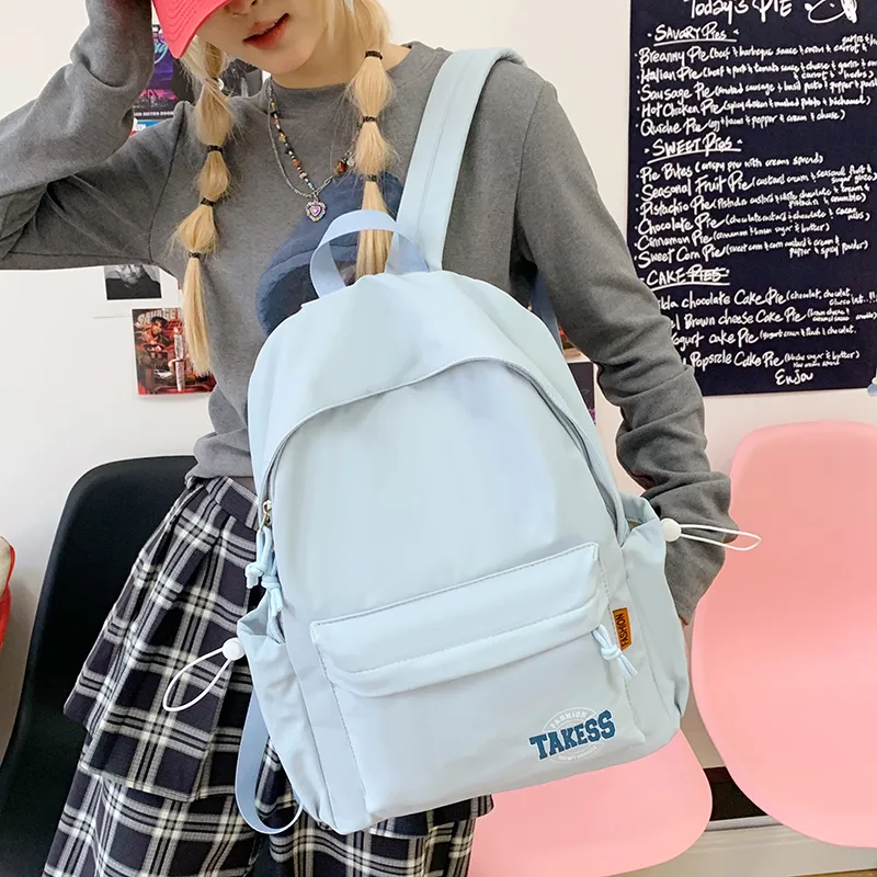 Wenpercy Nylon Fabric Backpack Women's Multicolor-7