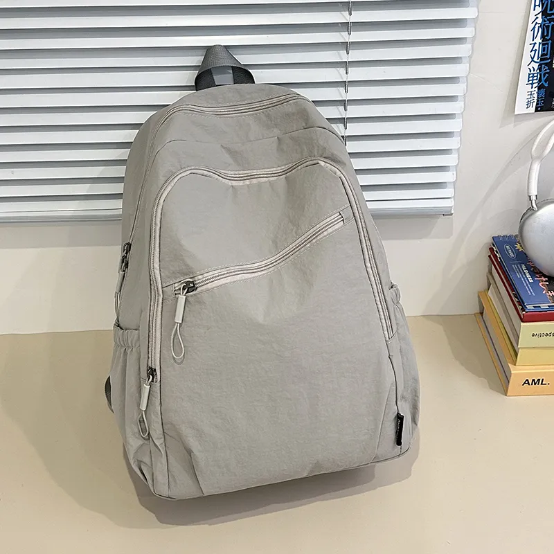 Wenpercy Composite Cloth Backpack Unisex Multicolor-9