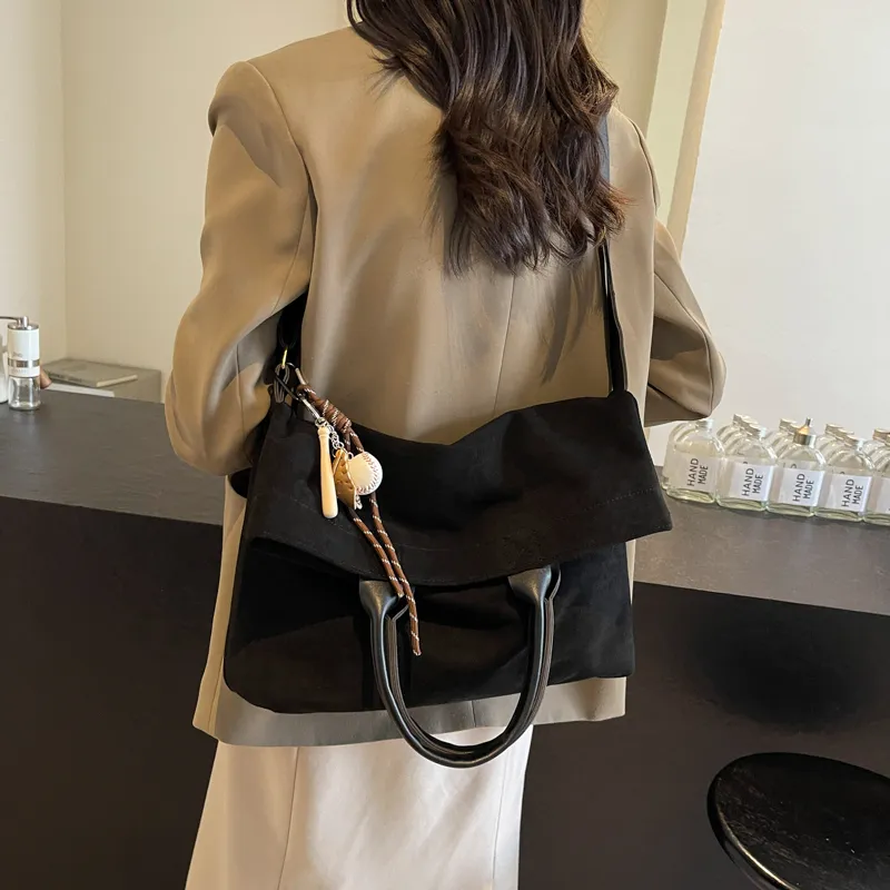 Wenpercy PU One Shoulder Handbags Regular Women's Black/Khaki/Coffee/Brown-14