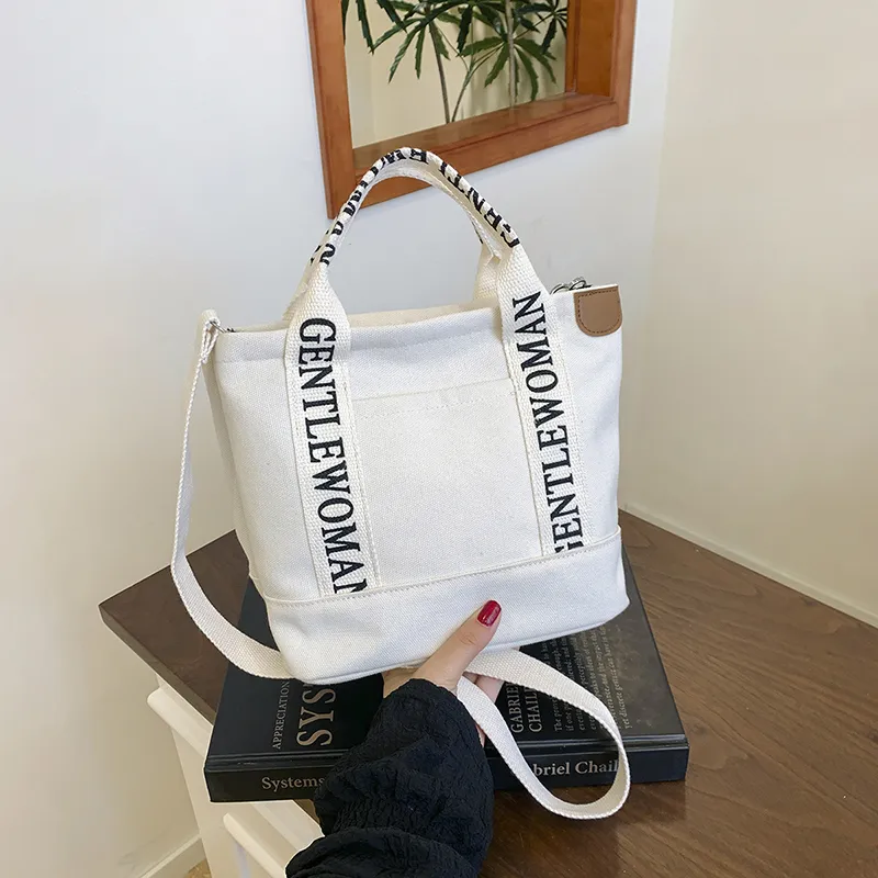 Wenpercy Canvas Handbag Women's Multicolor-4