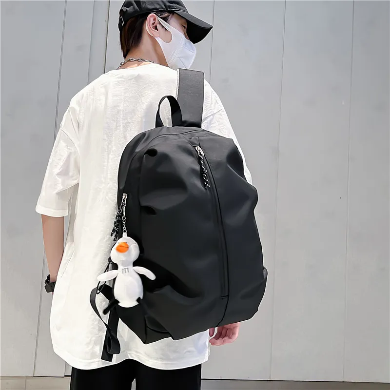 Wenpercy Composite Cloth Backpack Unisex Multicolor-4
