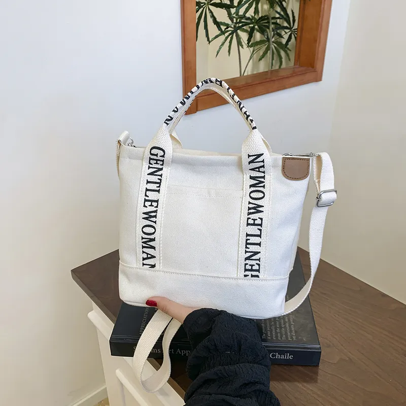 Wenpercy Canvas Handbag Women's Multicolor-5