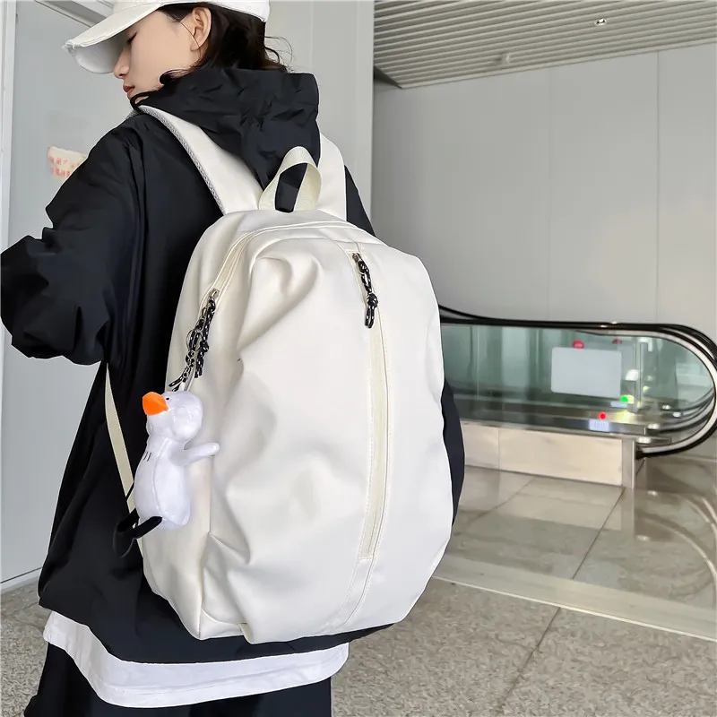 Wenpercy Composite Cloth Backpack Unisex Multicolor-7